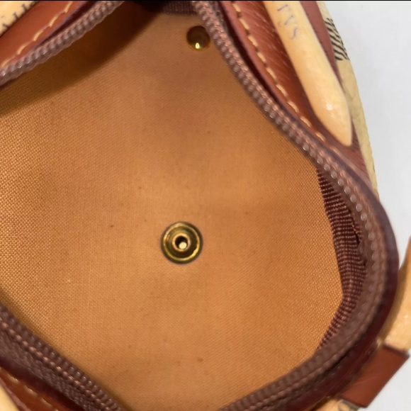 Auth Burberry Nova Check Brown Golf Ball Pin Marker Pouch with box - Picture 7 of 11